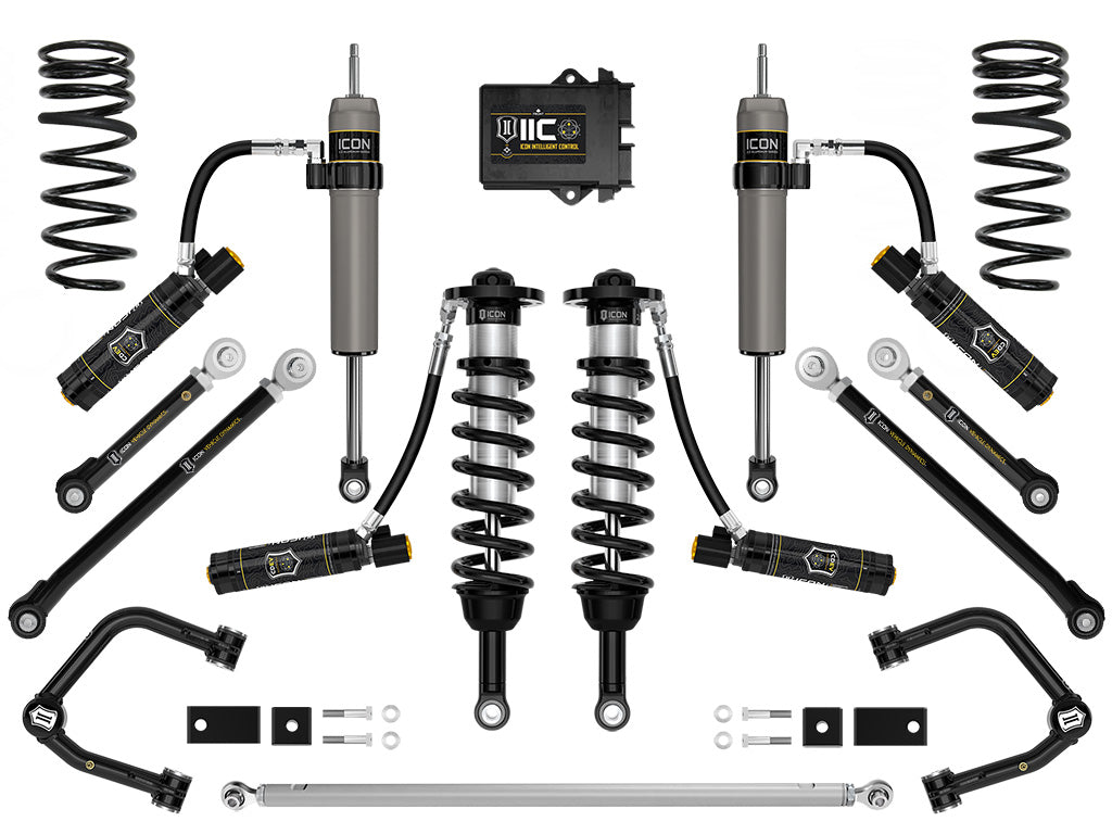 2022-2025 Toyota Tundra 2-3.5 Inch Lift Stage 14 2.5 Suspension System Tubular Icon Vehicle Dynamics