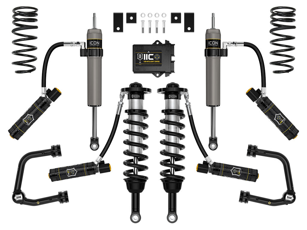 2023-2025 Toyota Sequoia 3-4.5 Inch Lift Stage 11 Suspension System Tubular Icon Vehicle Dynamics