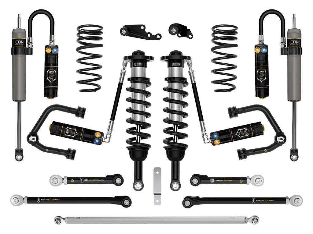 2024-2025 Lexus GX550 1.25-3 Inch Lift Stage 9 Suspension System CDXS Tubular Icon Vehicle Dynamics