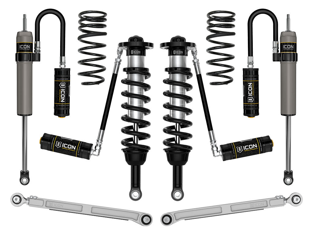 2023-2025 Toyota Sequoia Trd Pro 1-2.5 Inch Lift Stage 4 2.5 Suspension System Billet Icon Vehicle Dynamics