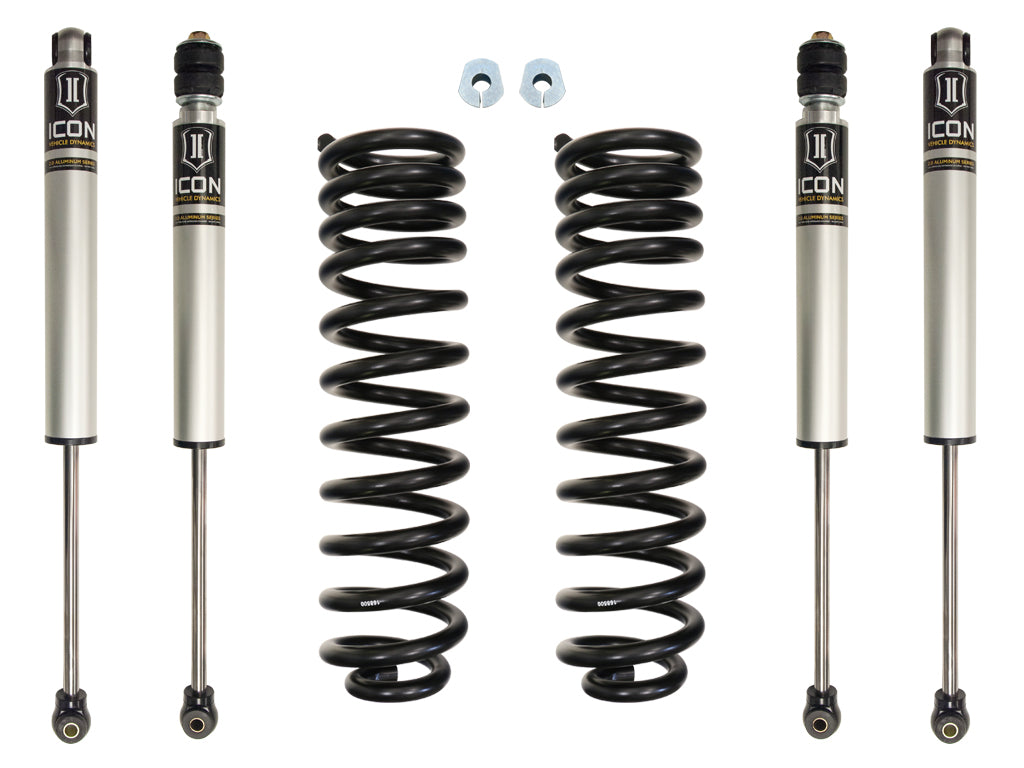 2005-2016 Ford F-250/F-350 Super Duty 4WD Diesel 2.5 Inch Lift Stage 1 Suspension System Icon Vehicle Dynamics