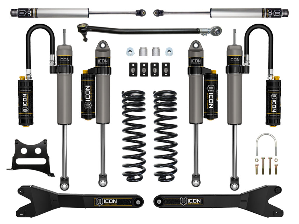 2017-2019 Ford F-250/F-350 Super Duty 4WD Diesel 2.5 Inch Lift Stage 6 Suspension System Icon Vehicle Dynamics
