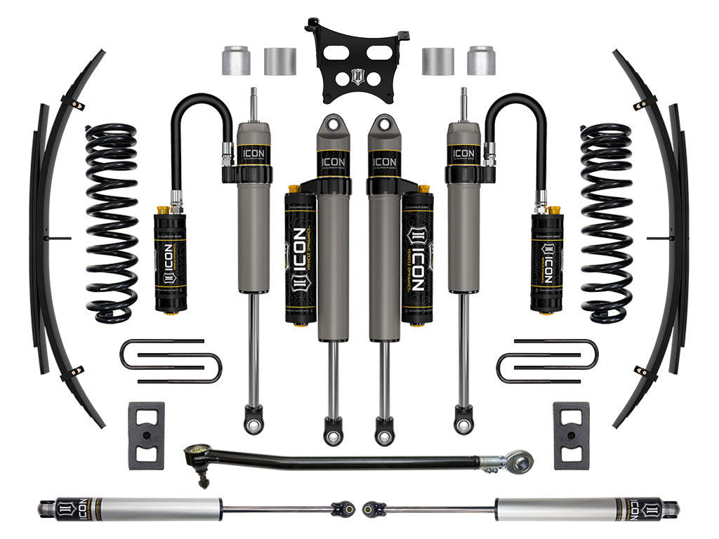 2023 Ford F-250/F-350 Super Duty 4WD Diesel 2.5 Inch Lift Stage 5 Suspension System W/ Expansion Packs Icon Vehicle Dynamics
