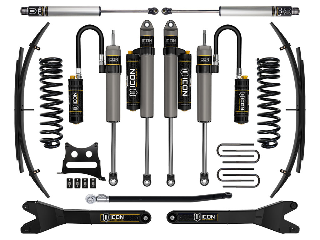 2011-2016 Ford F-250/F-350 Super Duty 4WD Diesel 2.5 Inch Lift Stage 6 Suspension System W/ Expansion Packs Icon Vehicle Dynamics