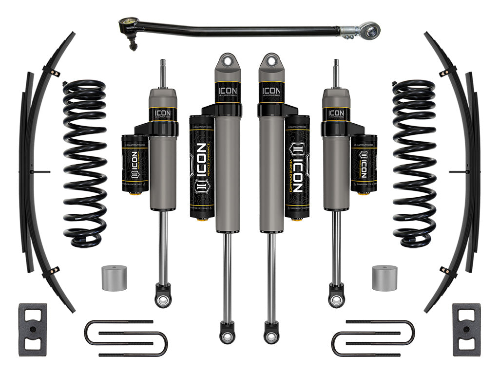 2023 Ford F-250/F-350 Super Duty 4WD Gas 2.5 Inch Lift Stage 3 Suspension System W/ Expansion Packs Icon Vehicle Dynamics
