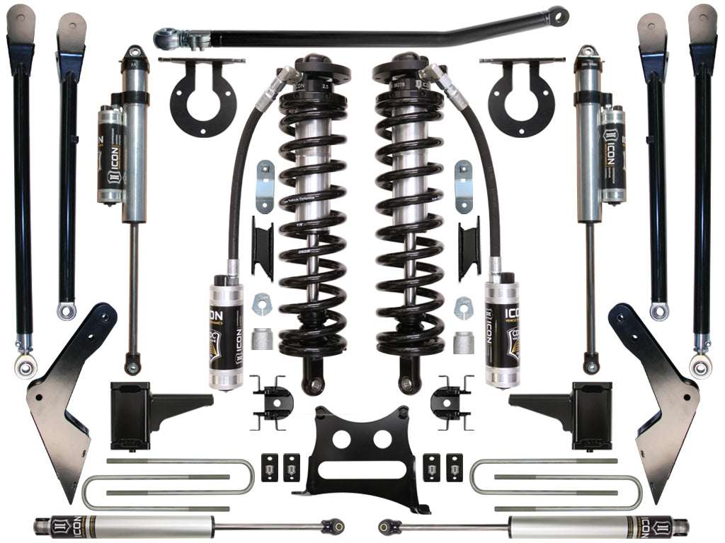08-10 Ford F-250/F-350 4-5.5 Inch Stage 5 Coilover Conversion System Icon Vehicle Dynamics