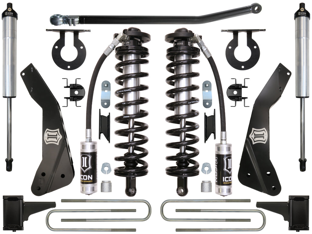 11-16 Ford F-250/F-350 4-5.5 Inch Stage 2 Coilover Conversion System Icon Vehicle Dynamics
