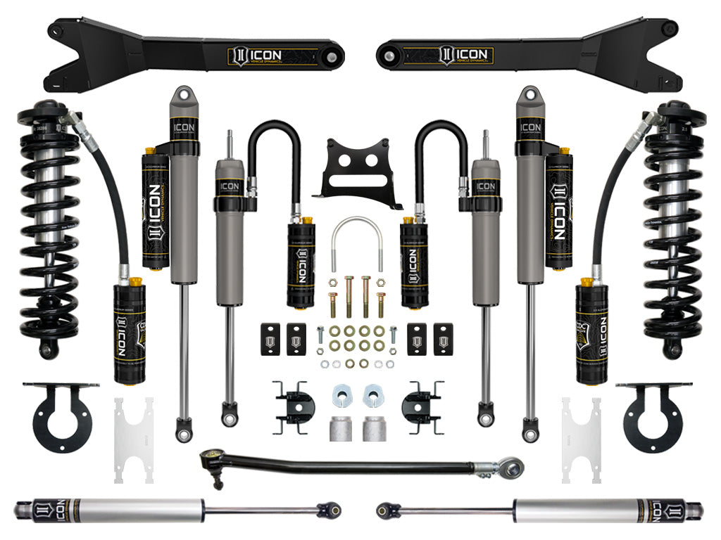 2017-2022 Ford F250/F350 2.5-3 Inch Lift Stage 6 Coilover Conversion System Icon Vehicle Dynamics