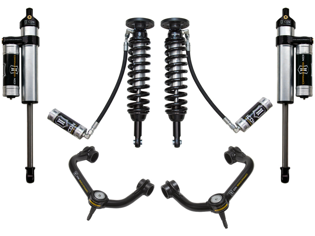 09-13 Ford F150 4WD 1.75-2.63 Inch Stage 4 Suspension System W Tubular UCA Icon Vehicle Dynamics