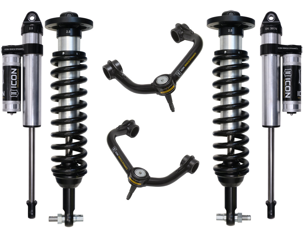2015-2020 Ford F150 4WD 0-2.63 Inch Stage 3 Suspension System W Tubular UCA Icon Vehicle Dynamics