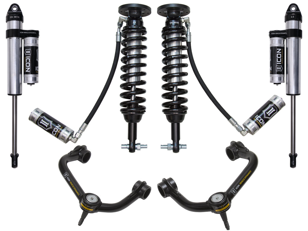 2015-2020 Ford F150 2WD 1.75-3 Inch Stage 4 Suspension System W Tubular UCA Icon Vehicle Dynamics