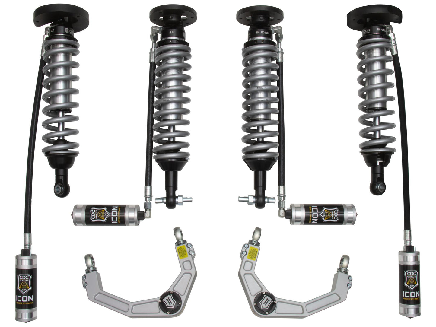 2014-2020 Ford Expedition 4WD .75-2.25 Inch Stage 2 Suspension System W Billet UCA Icon Vehicle Dynamics