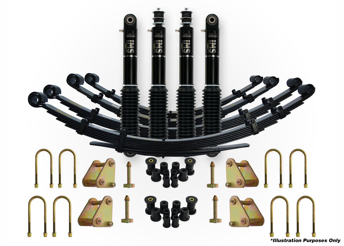Dobinsons 4x4 Full IMS Suspension Kit for Toyota Landcruiser 70 Series - HZJ70, HZJ73, PZJ70, PZJ73 1990 to 1999 - DSSKITIMS90 - DSSKITIMS90