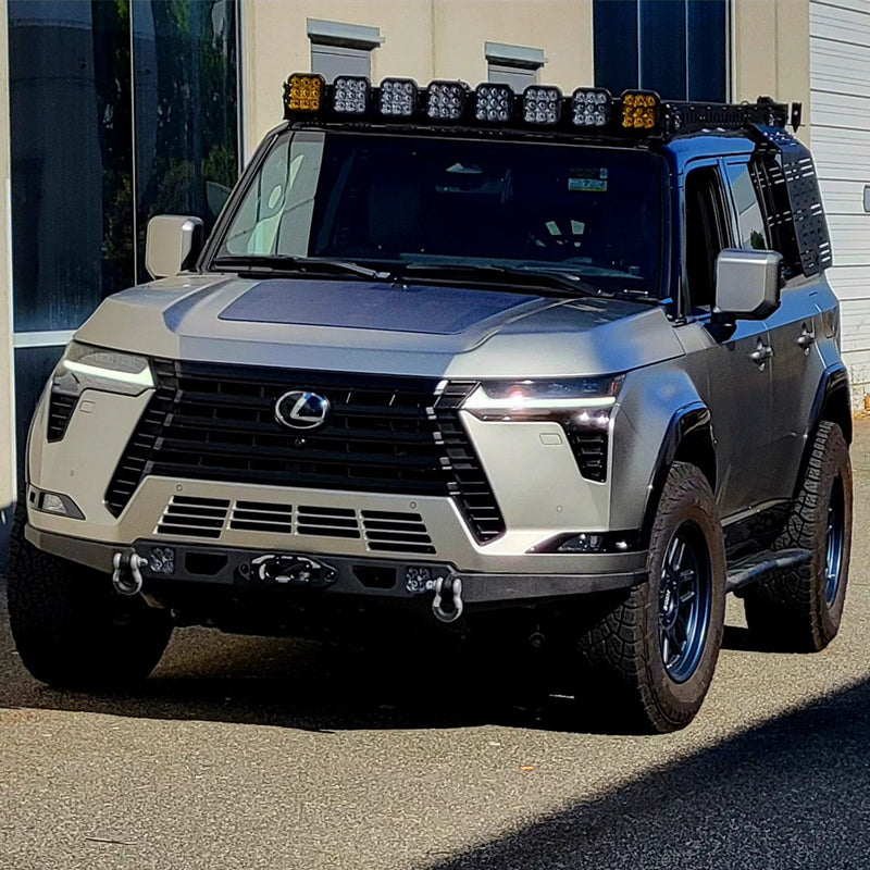 Lexus GX550 J250 Lensun 100W Hood Flexible Solar Panel – Pacific