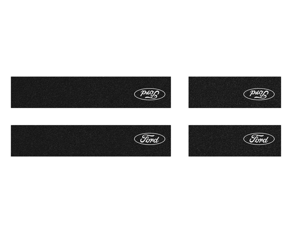 Textured Door Sill Protection Overlays Fits 2022-2027 Ford Maverick