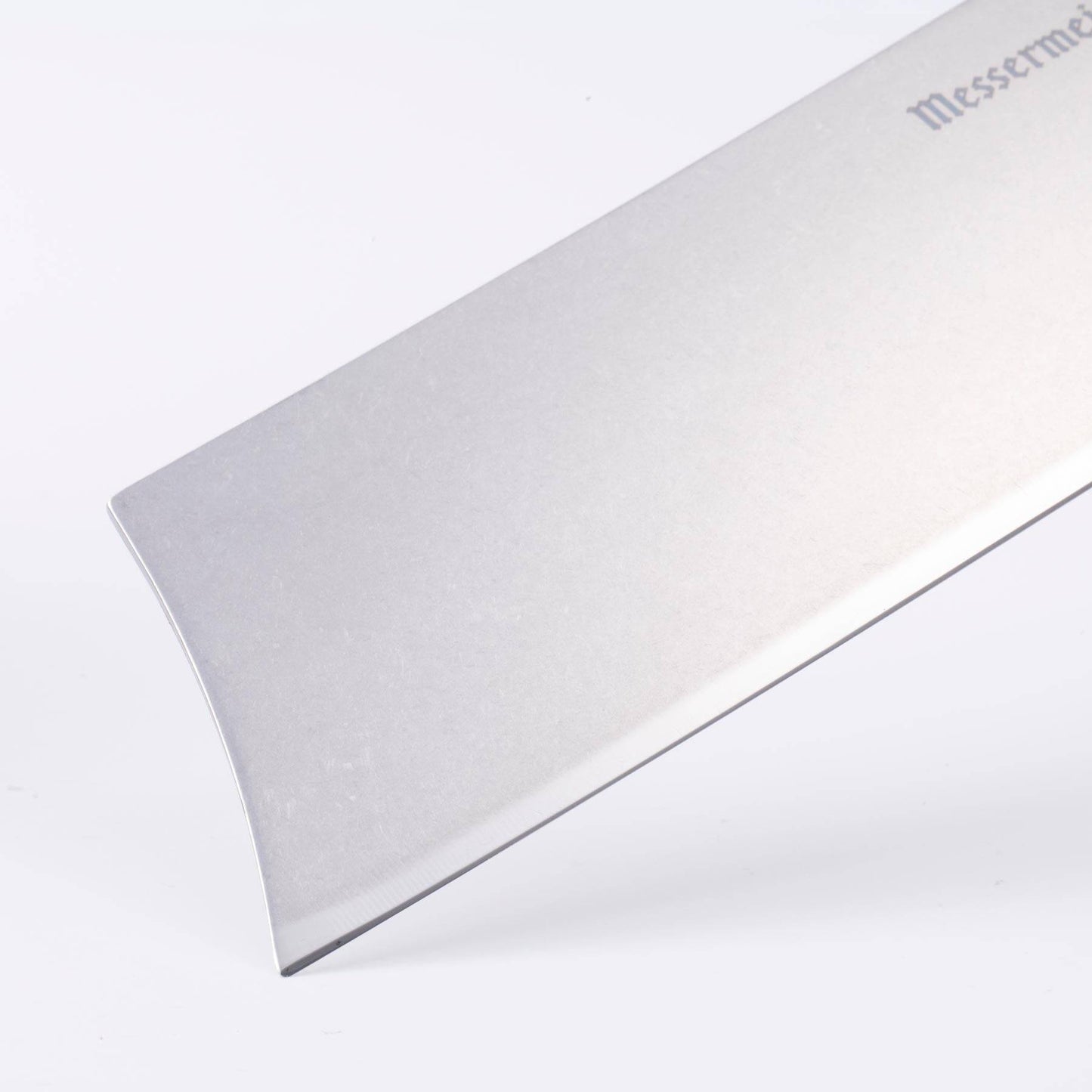 Custom Blue Nakiri Knife - 6.5"