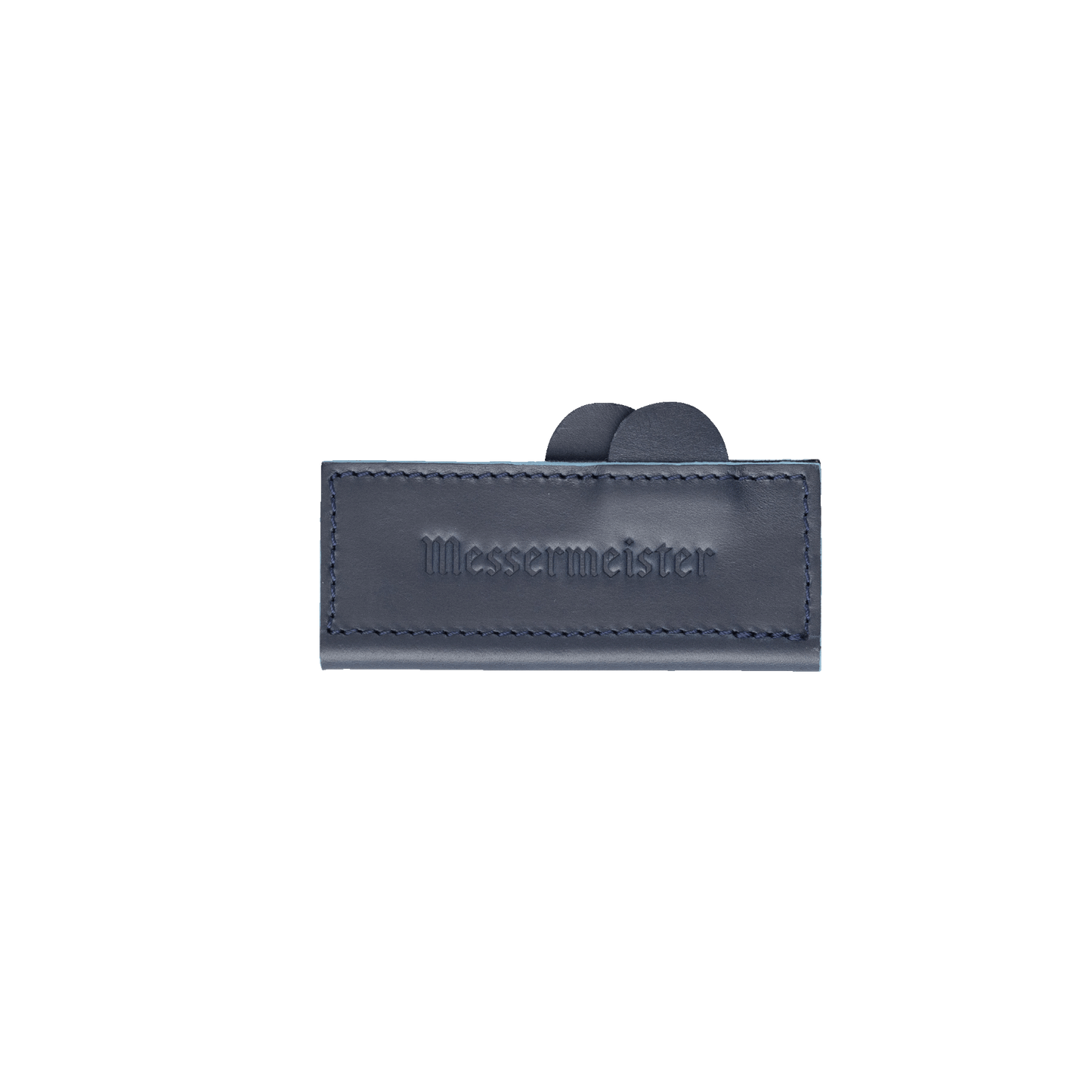 Midnight Navy Leather Magnetic Edge-Guard - 4"