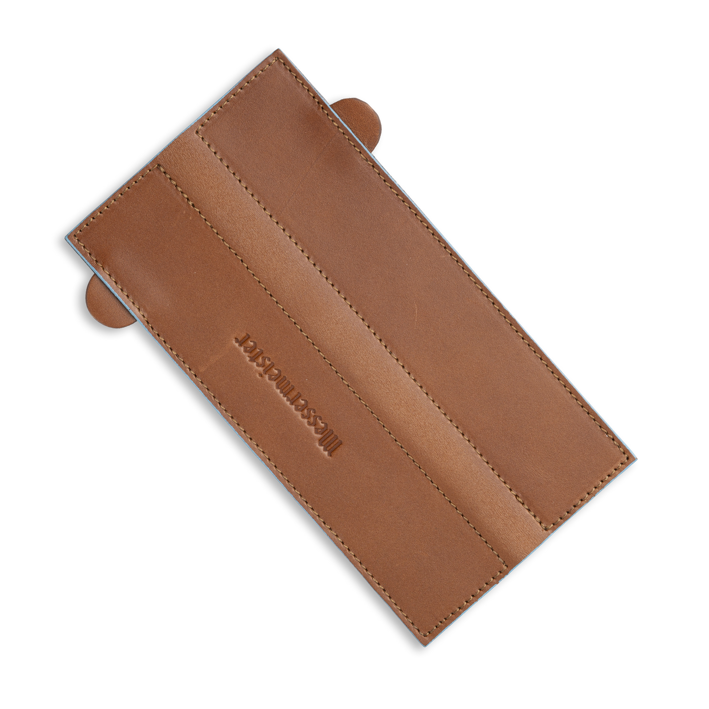 Saddle Brown Leather Magnetic Edge-Guard - 8.5"