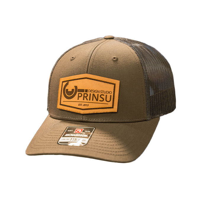 Prinsu Leather patch hat