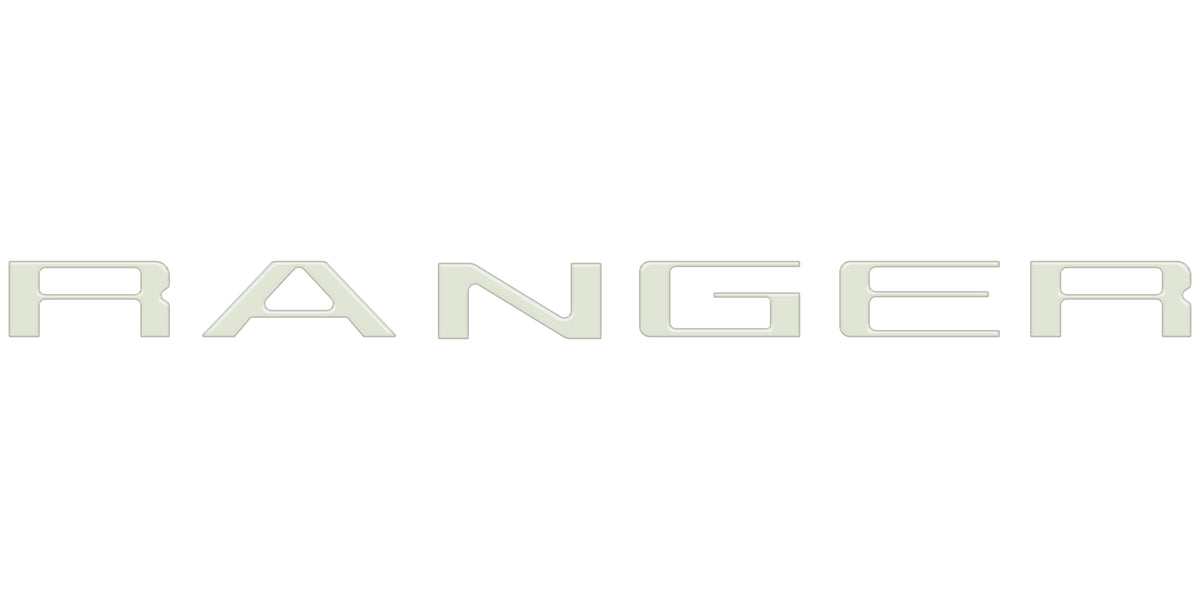 Tailgate Letter Inserts Fits 2019-2023 Ford Ranger