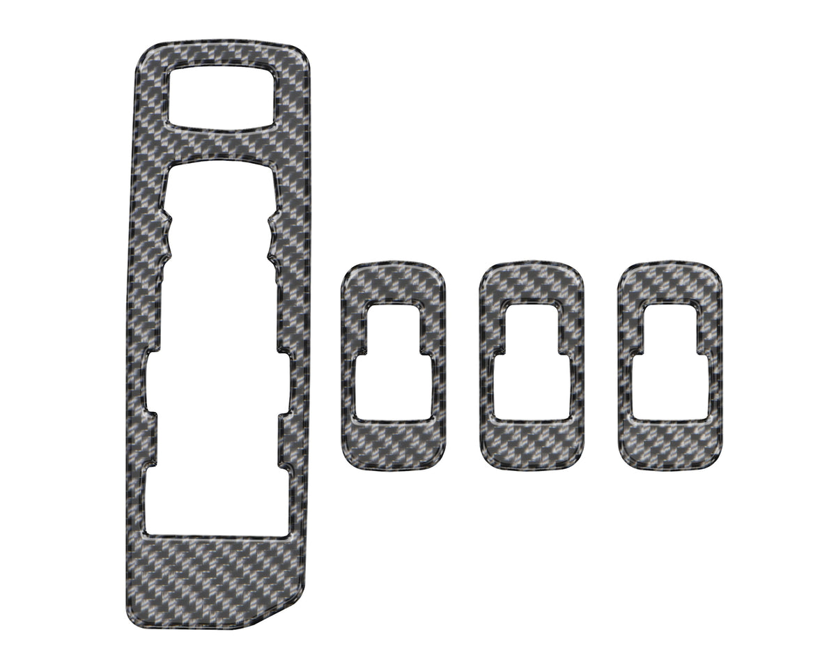 Door Switch Accent Trim Fits 2017-2022 Ford Super Duty