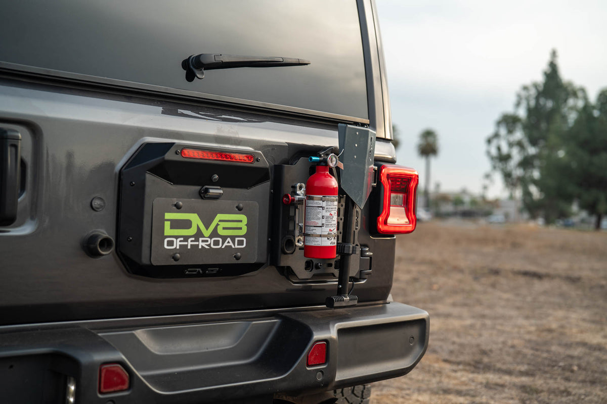 2018-2025 Jeep Wrangler JL Tailgate Reinforcement MOLLE Panel