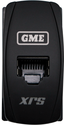 RJ45 Pass-Through Adaptor - Type 6 (White)