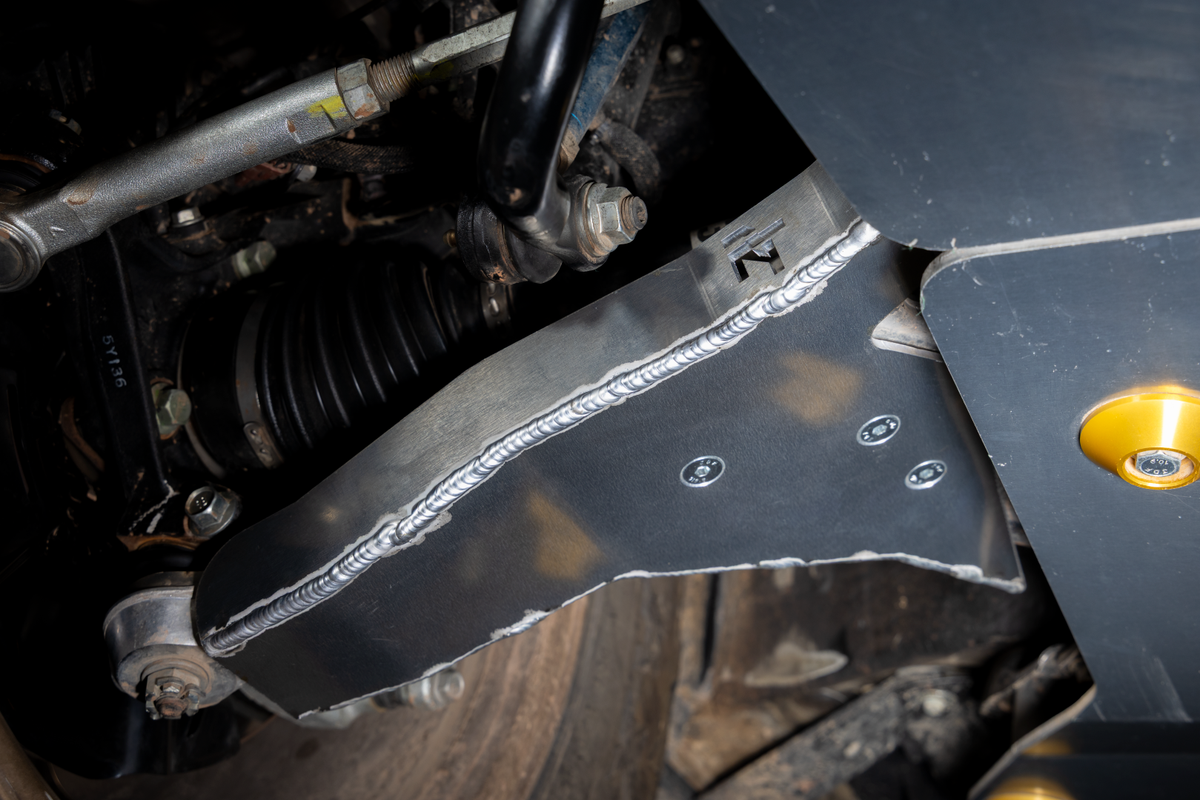 Front Lower Control Arm Skid Plates - Fits 2018-2026 Subaru Crosstrek & Wilderness
