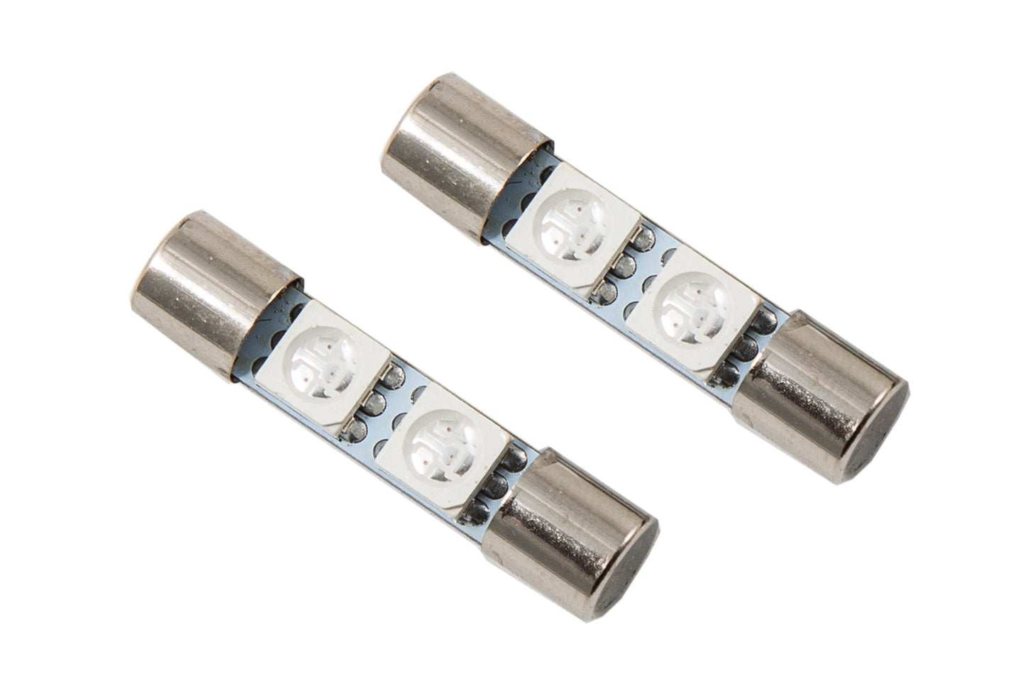 28mm SMF2 LED Blue (pair)