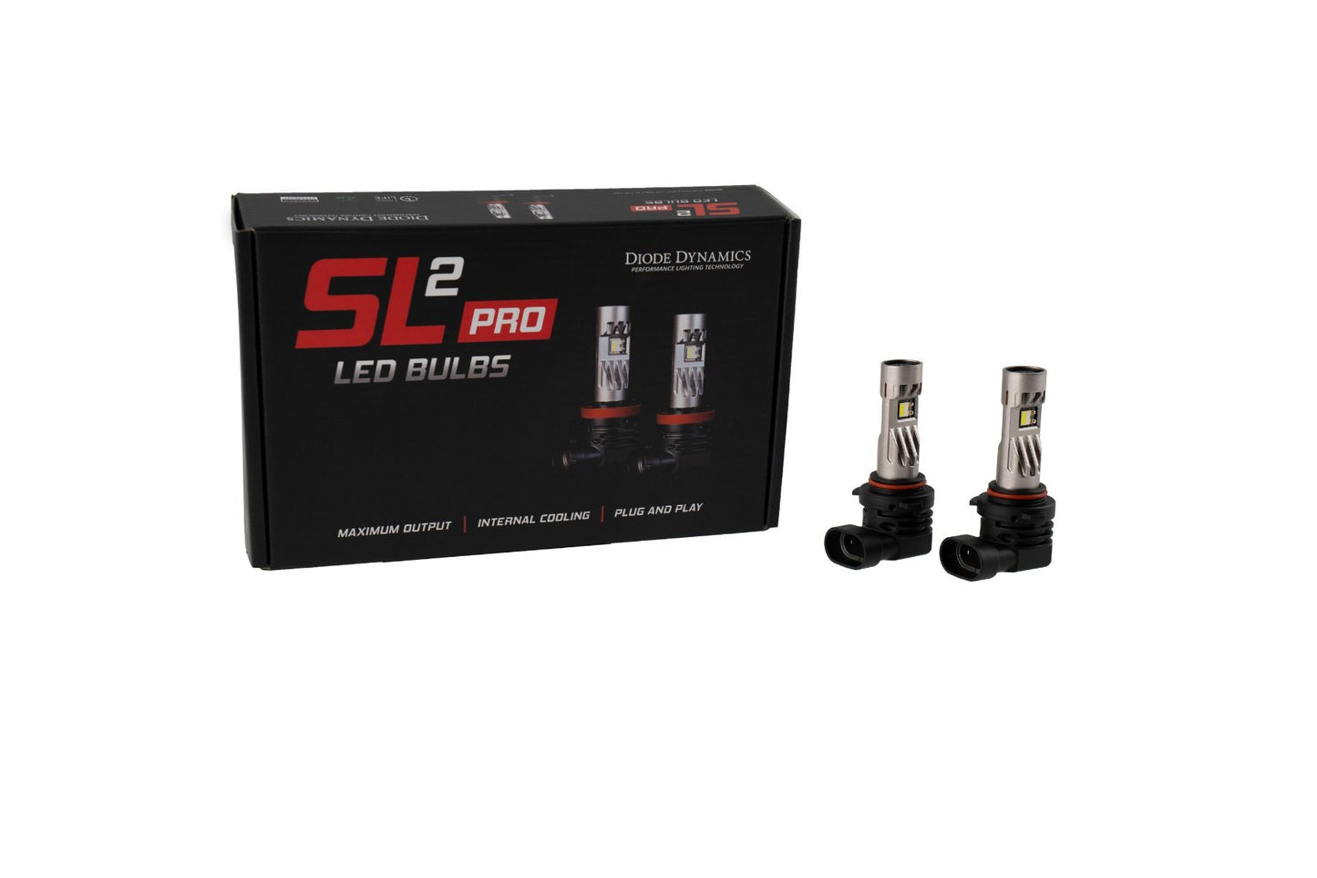 9005/9011/H10 White SL2 Pro LED Bulbs (pair)