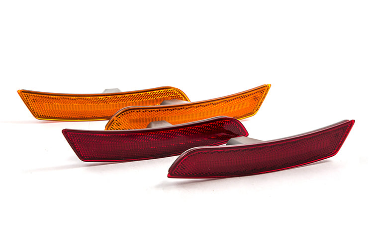LED Sidemarkers for 2016-2023 Chevrolet Camaro Amber/Red (set)