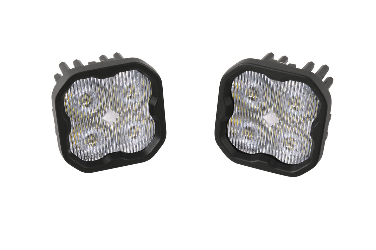 SS3 Sport ABL White SAE Fog - No Brackets (pair)