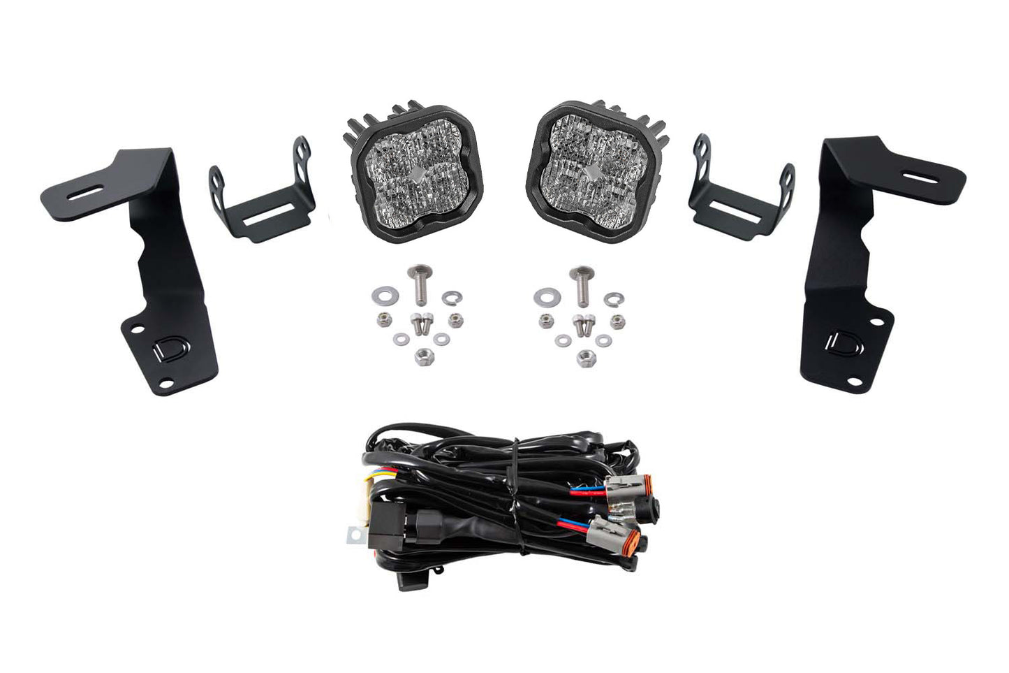 SS3 LED Ditch Light Kit for 2015-2021 Subaru WRX/STi Pro White Combo