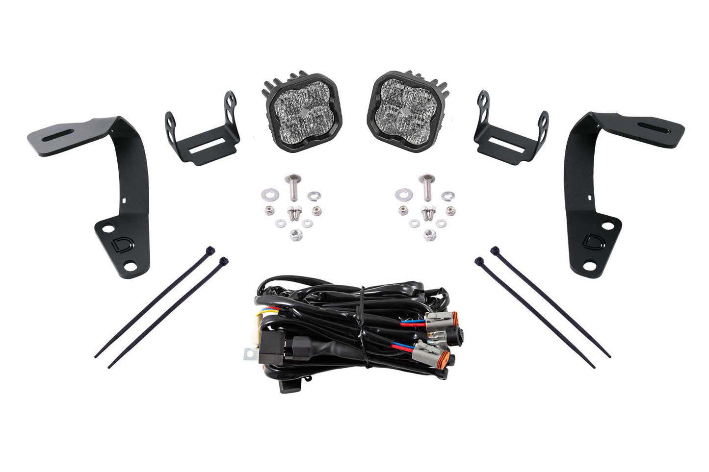 SS3 LED Ditch Light Kit for 2010-2024 Toyota 4Runner Sport White Combo