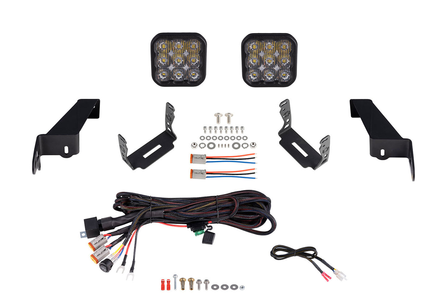 Jeep JL SS5 CrossLink Bumper Lightbar Kit Pro Driving