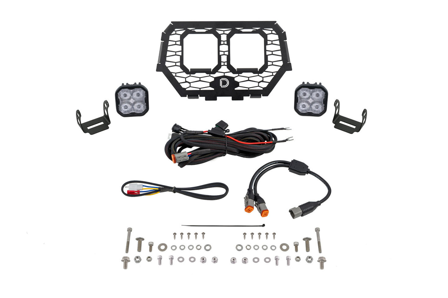 Stage Series LED Grille Kit for 2014-2018 Polaris RZR XP Sport White Fog