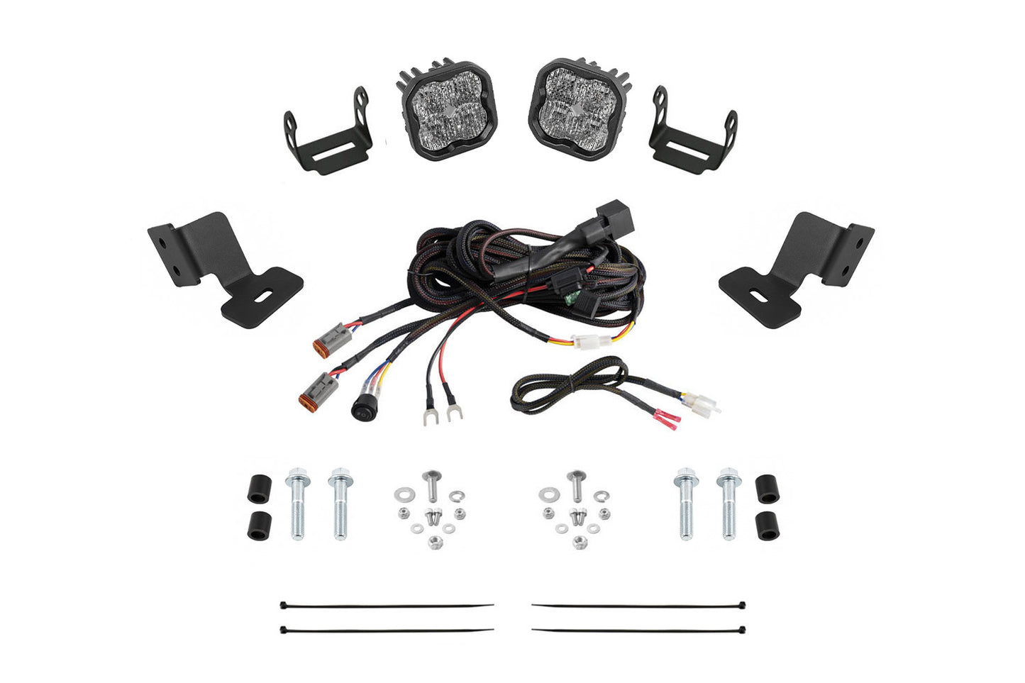 Stage Series Ditch Light Kit for 2019-2024 Honda Talon SS3 Sport White Combo