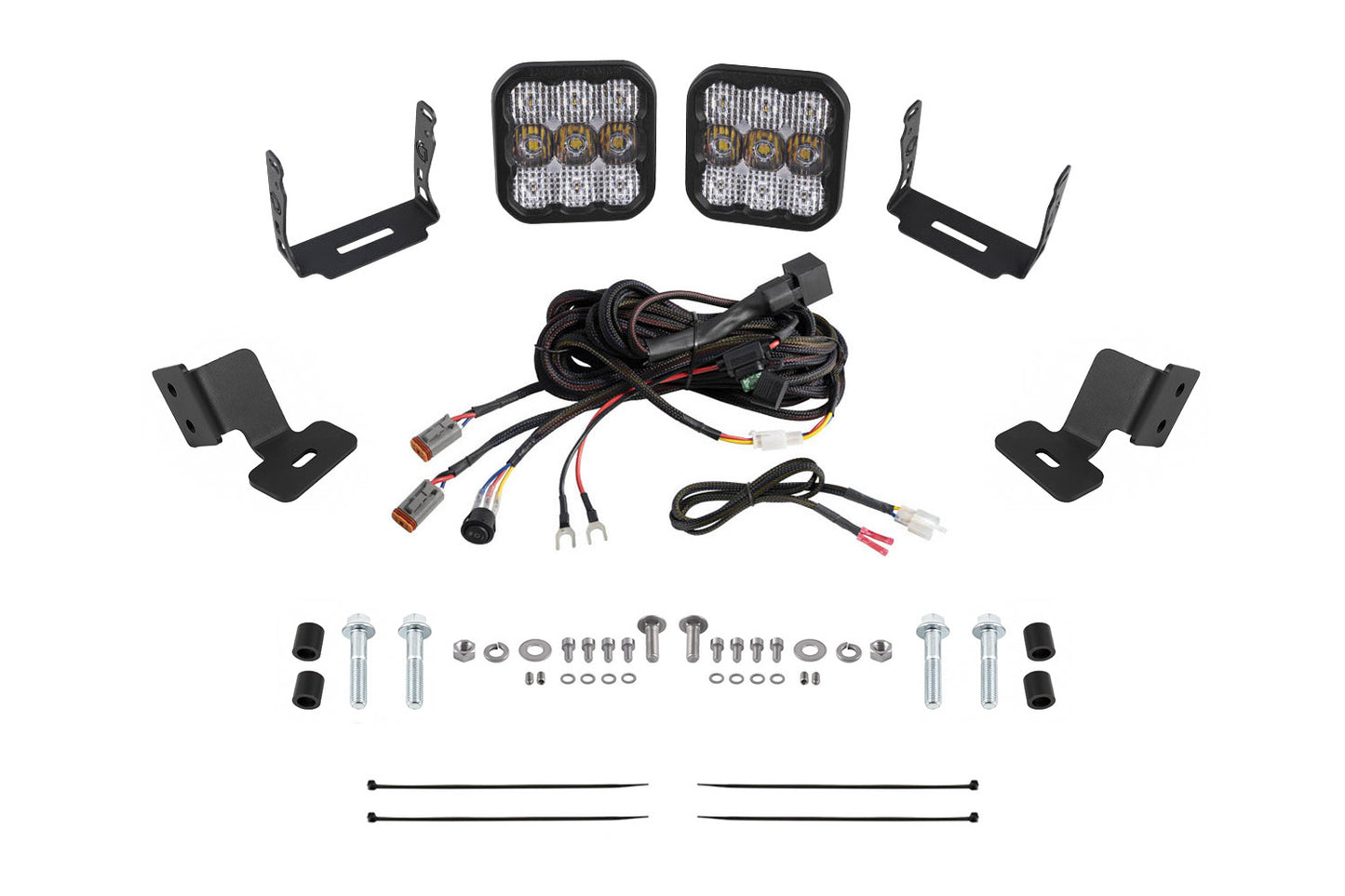 Stage Series Ditch Light Kit for 2019-2024 Honda Talon SS5 Sport White Combo