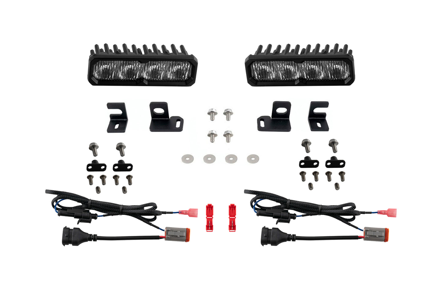 Tacoma 2024 Fog SS6 Sport LED Kit White