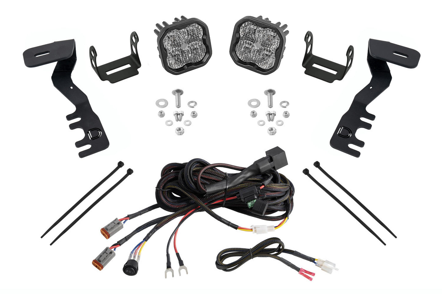SS3 LED Ditch Light Kit for Toyota Tacoma/4Runner Pro White Combo