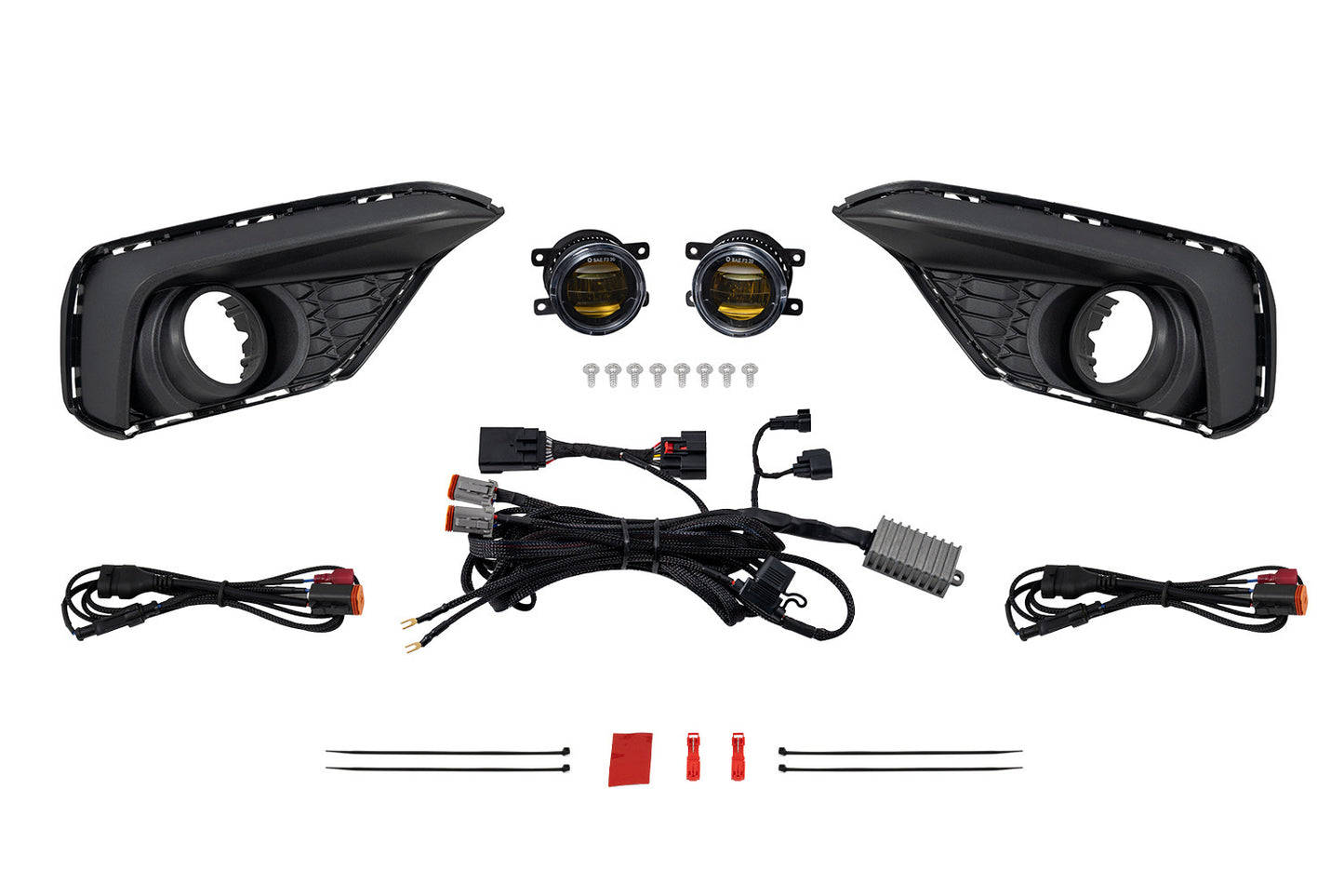 Elite Series Add-On Fog Lamp Kit for 2024+ Ford Mustang EcoBoost Yellow