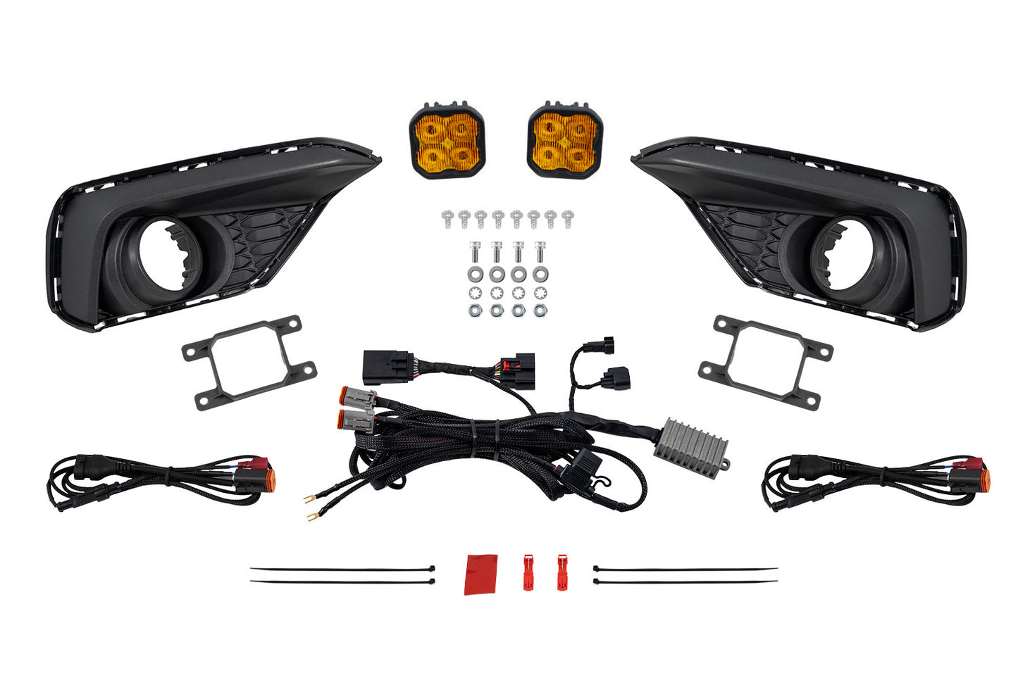 SS3 Add-On Fog Lamp Kit for 2024+ Ford Mustang EcoBoost Yellow Max