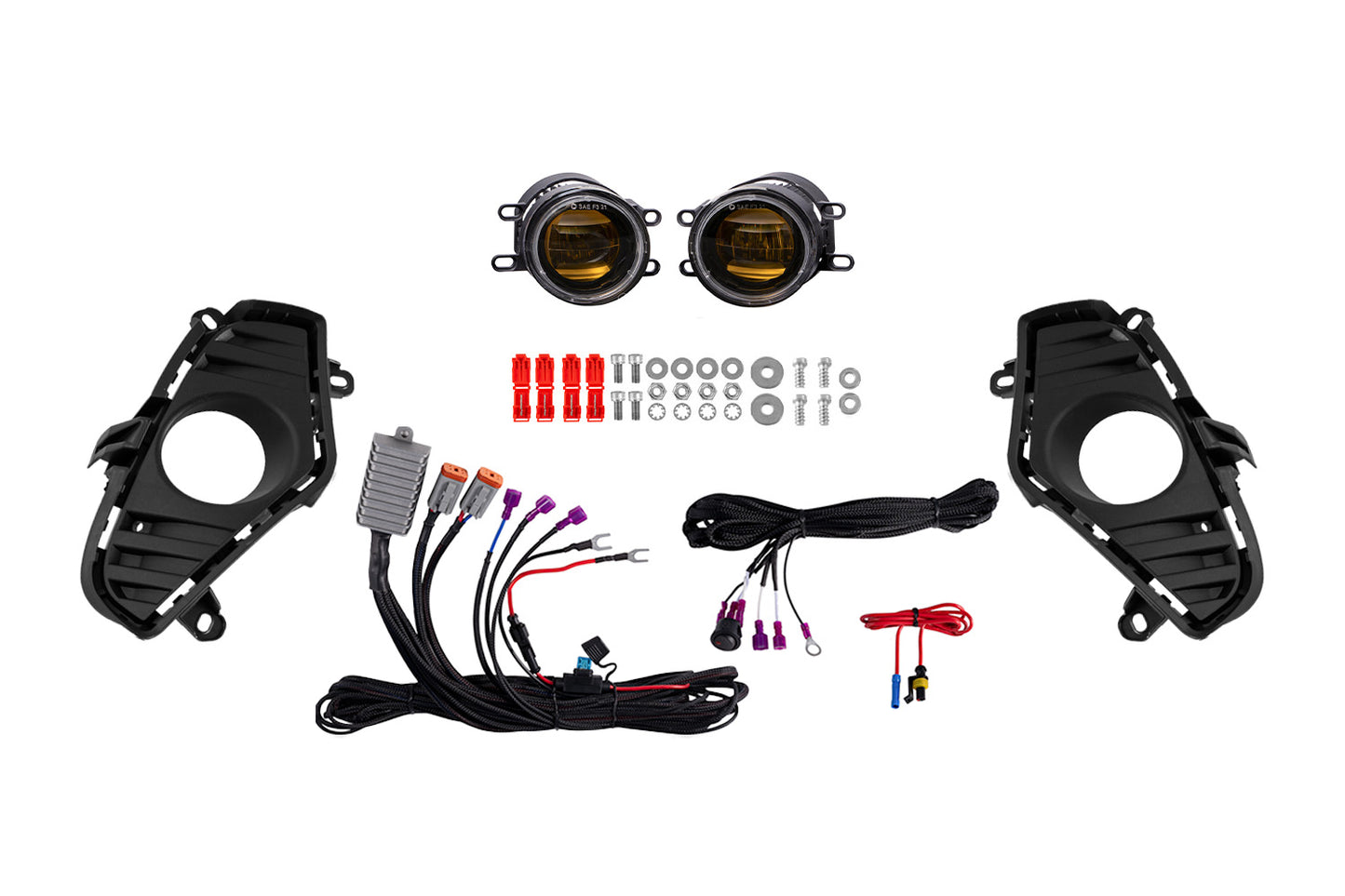 Elite Series Add-On Fog Lamp Kit for 2019-2025 Toyota RAV4 Yellow