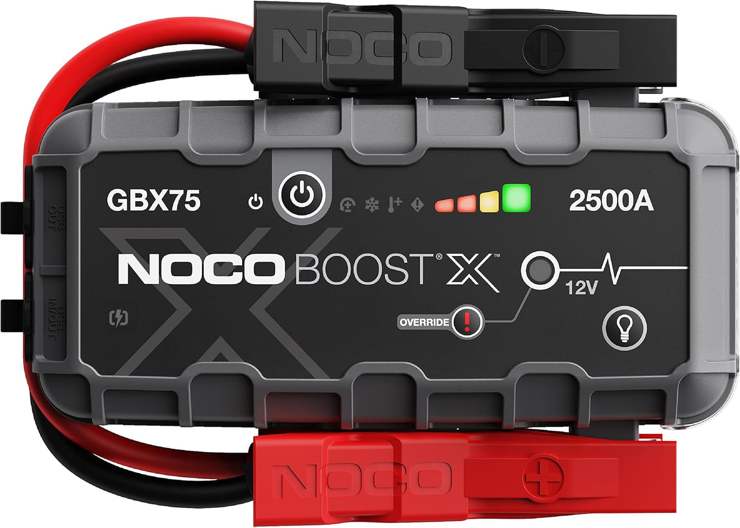 Noco GBX75 UltraSafe Jump Starter 2500A 12V Boost X with Protective Case