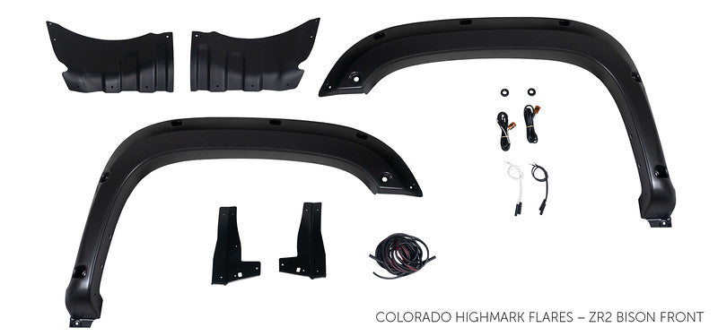 AEV Front HighMark Flare Kit for 2019-2022 Colorado Zr2 Bison