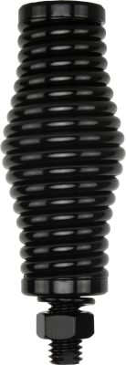 Medium Duty Antenna Spring - FME Terminated - Black