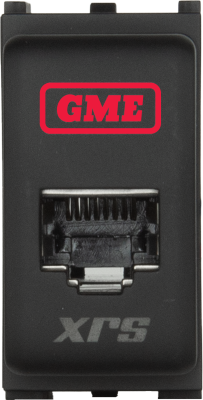 RJ45 Pass-Through Adaptor - Type 3 (Red)