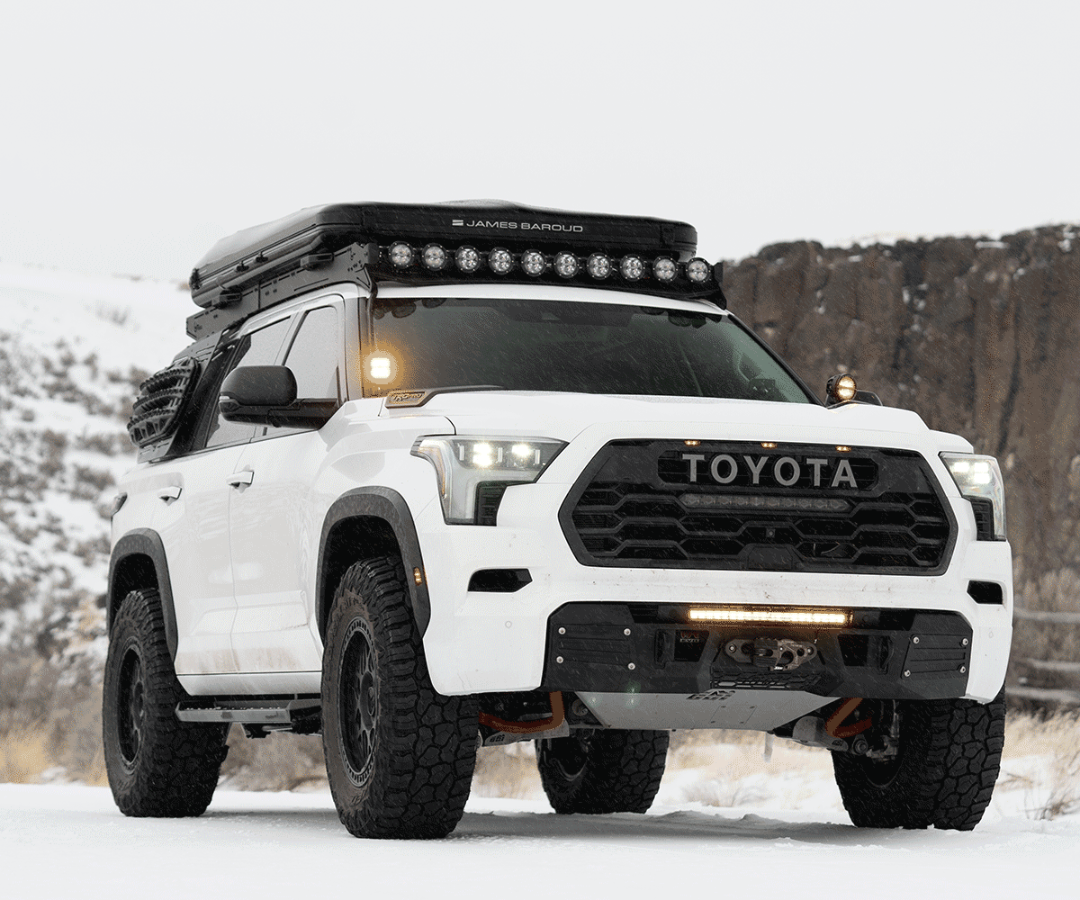 Prinsu Front-Facing Light Bar Brackets | Rigid 360 Connect