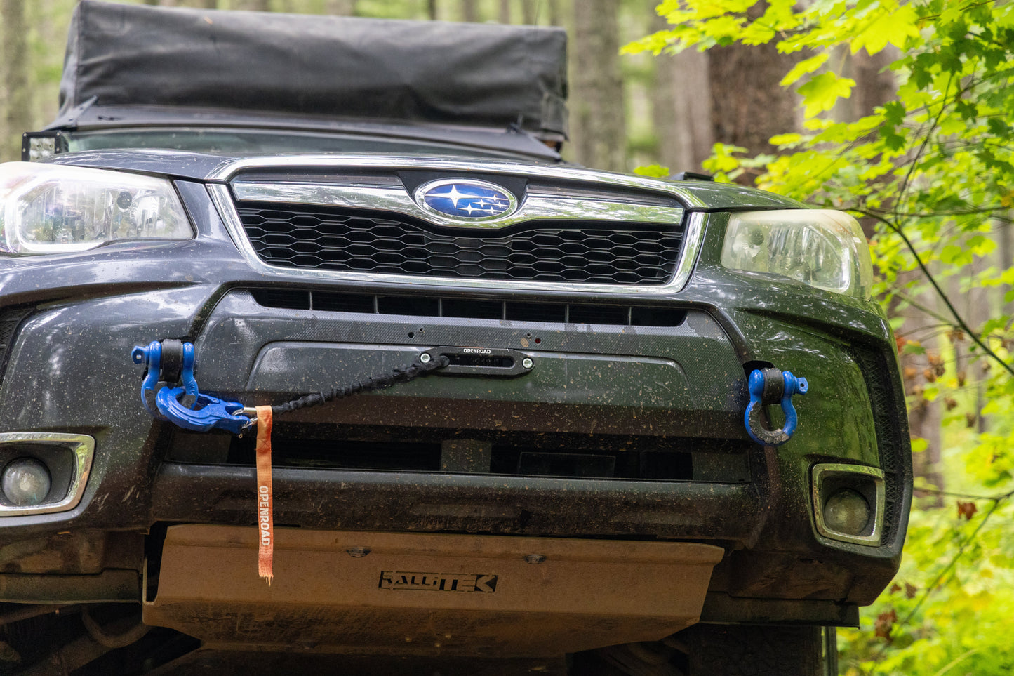 Hidden Winch Mount Bumper System - Fits 2014-2018 Subaru Forester