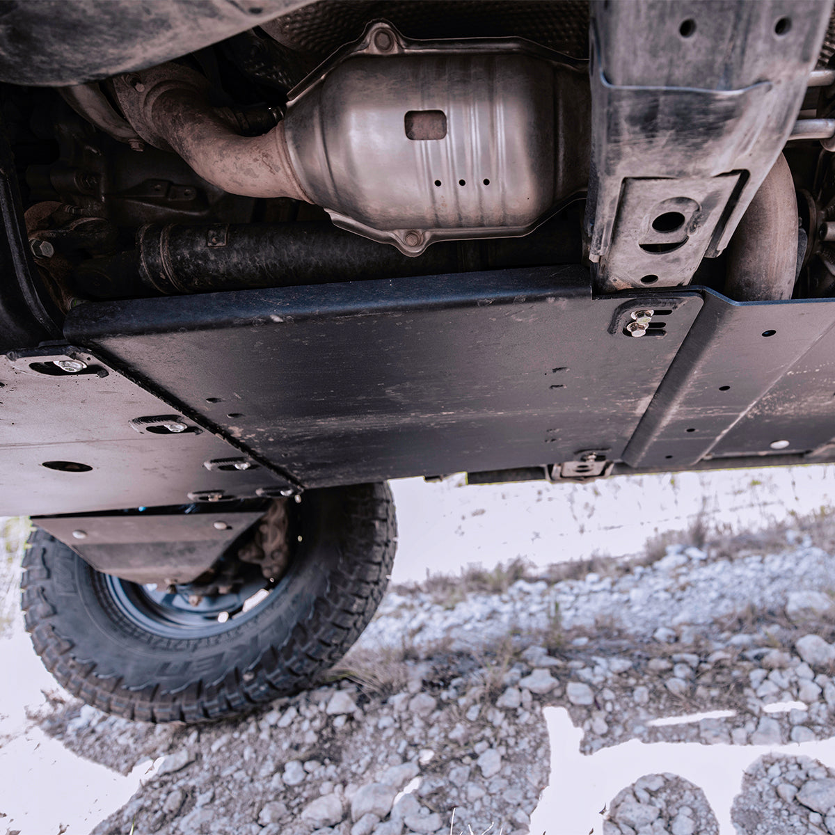Transmission Skid Plate For 2007-2014 Toyota FJ Cruiser